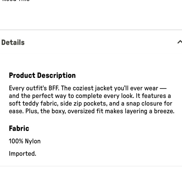 Fabletics Tahoe Teddy Jacket Leopard Size Small - Picture 8 of 10